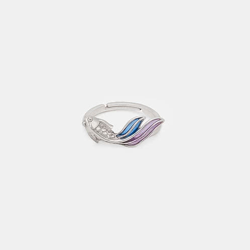 Fins of Freedom Ring in 925 Silver