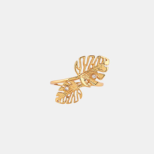 Bloom Ring in Gold Plated 925 Silver