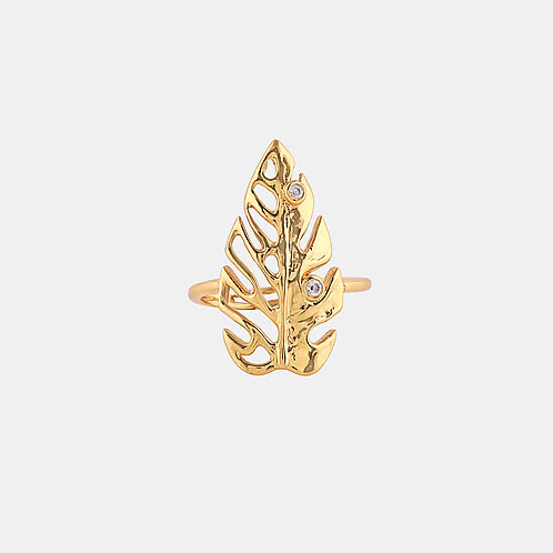 Ascent Ring in Gold Plated 925 Silver