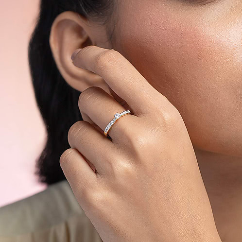 Early Bird Ring in Gold Plated 925 Silver