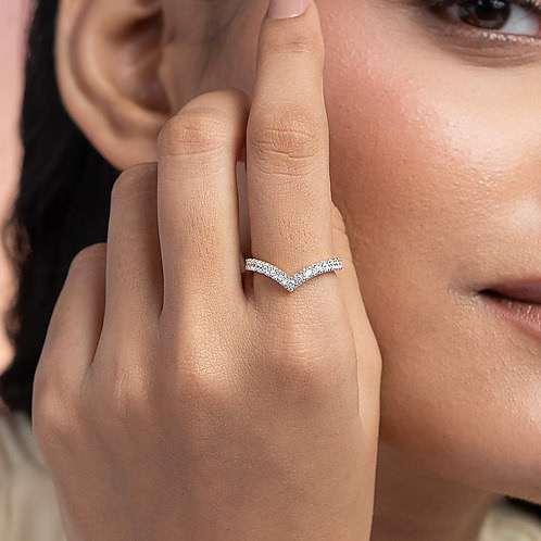 Second Coffee Ring in Gold Plated 925 Silver