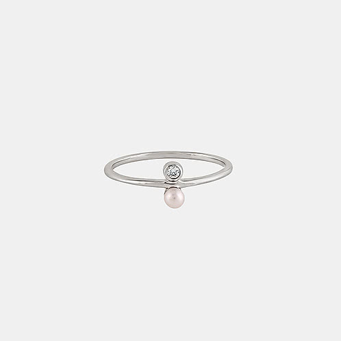 Soft Dew Ring in 925 Silver
