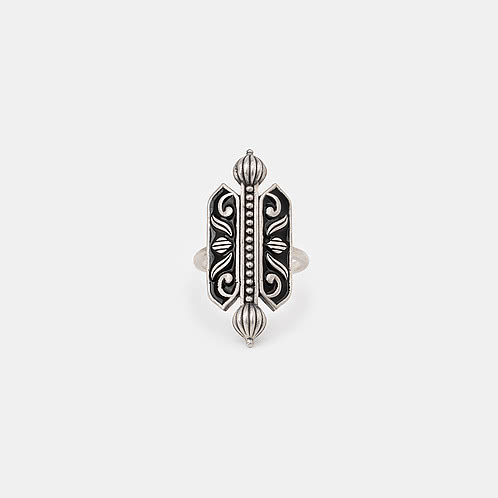 Valiant Archery Ring in 925 Silver