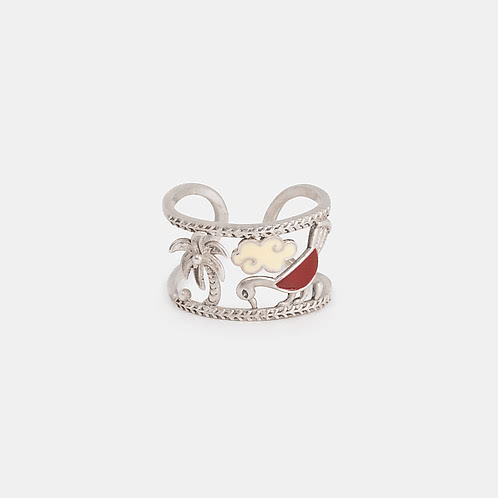 Manohar Ring in 925 Silver