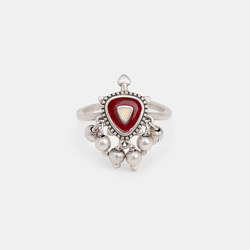 Kurma Ring in 925 Silver