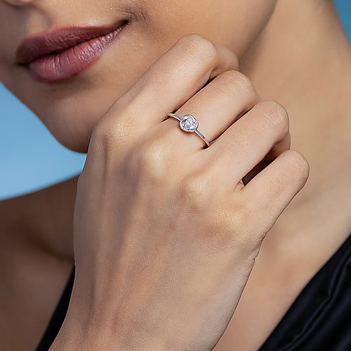 Prism Ring in 925 Silver