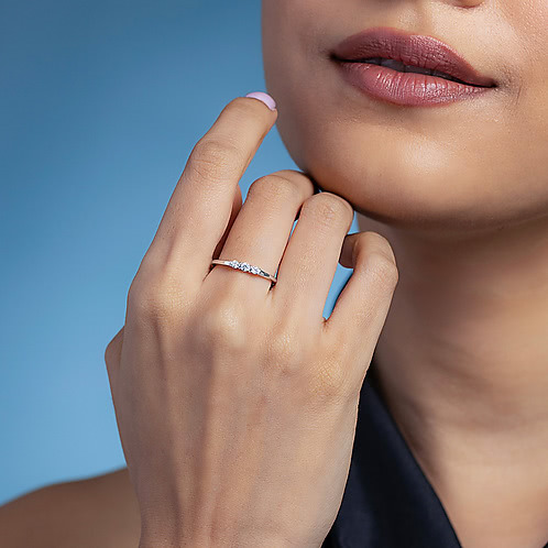 Solstice Ring in 925 Silver
