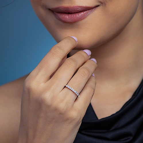 Moonpath Ring in 925 Silver