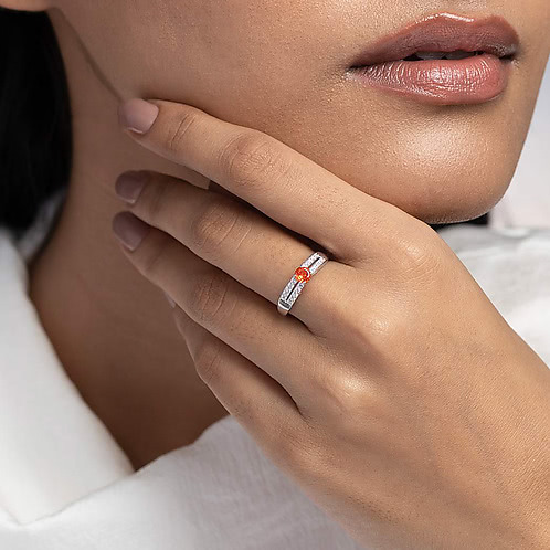 Born Ready Ring in 925 Silver