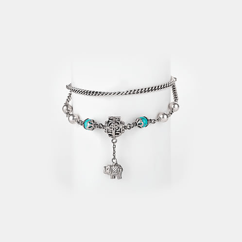 Antique Happy Wrinkles Bracelet in 925 Silver