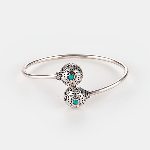 Antique No Gaitkeeping Bracelet in 925 Silver