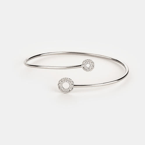 Life Comes Full Circle Bracelet in 925 Silver