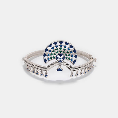 Oxidised Owning My Sassy Spirit Bracelet in 925 Silver