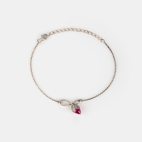 Oxidised Rise Above Doubts Bracelet in 925 Silver