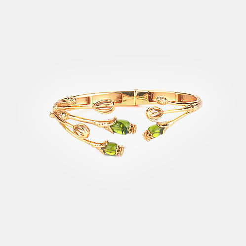 Saguaro Bloom Bracelet in Gold Plated 925 Silver