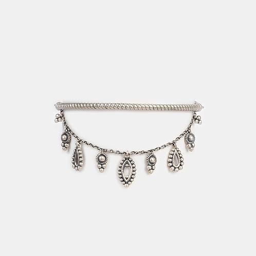 Allurement Bracelet in Oxidised 925 Silver