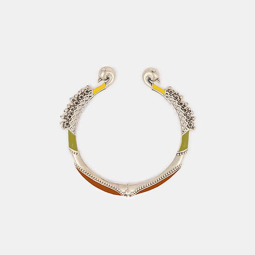 Pakkhi Bracelet in Oxidised 925 Silver