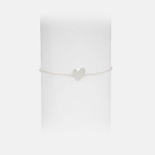 You and Your Dramatic Hand Gestures Heart Bracelet in 925 Silver