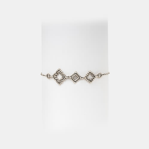 Enticement Bracelet in Oxidised 925 Silver