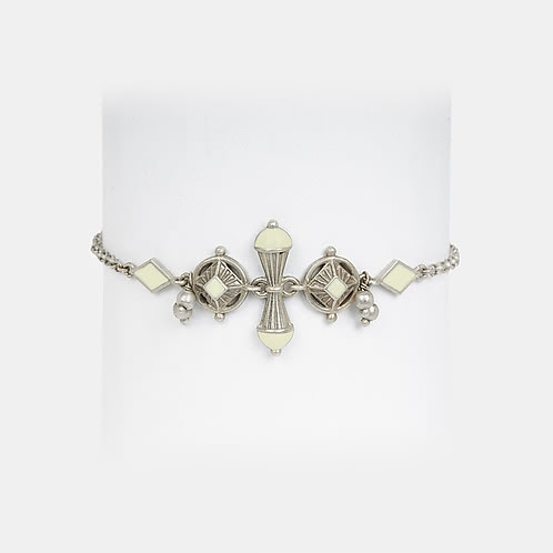 Rudra Bracelet in Oxidised 925 Silver