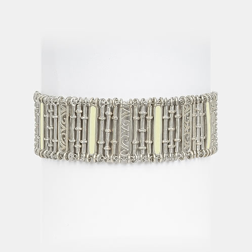 Shreni Bracelet in Oxidised 925 Silver