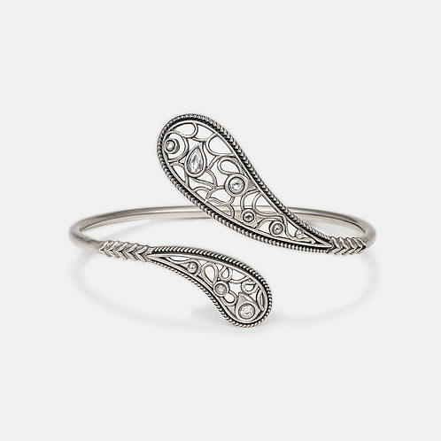 Chehel Pehel Bracelet in 925 Oxidised Silver