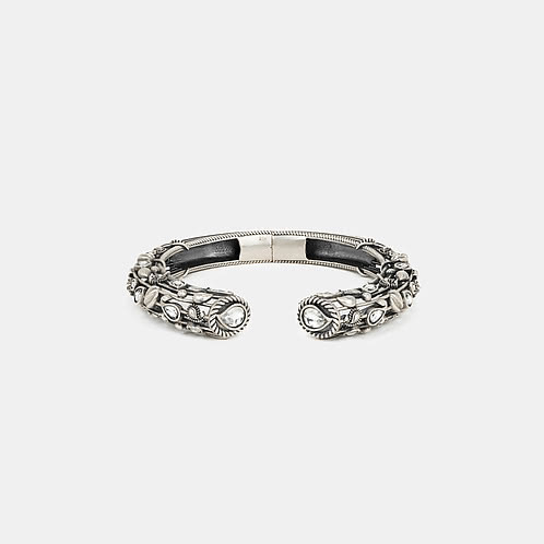 Chham Chham Bracelet in 925 Oxidised Silver
