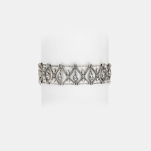 Chamak Dhamak Bracelet in 925 Oxidised Silver