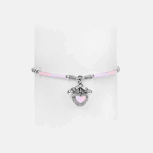 Bring in the Togetherness Heart Bracelet in 925 Silver