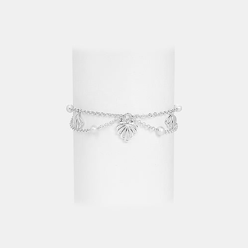 Shells On The Shore Bracelet in 925 Silver