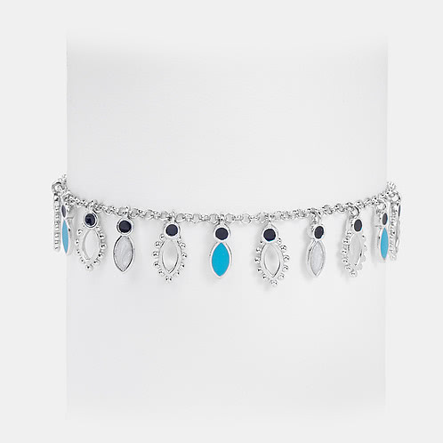 Bye Bye Nazar Evil Eye Bracelet in 925 Silver