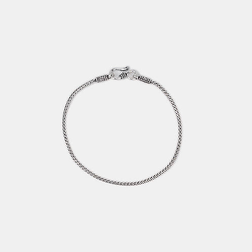 Paradox 9 Inches Men's Bracelet in 925 Silver