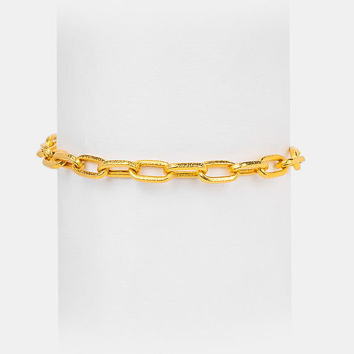 AM to PM Bracelet in Gold Plated 925 Silver