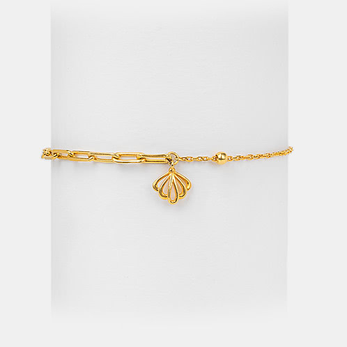 Fight Song Bracelet in Gold Plated 925 Silver