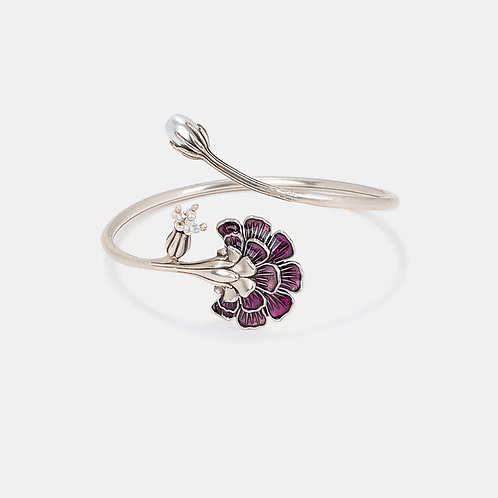 Phool Flexi Bracelet in 925 Silver