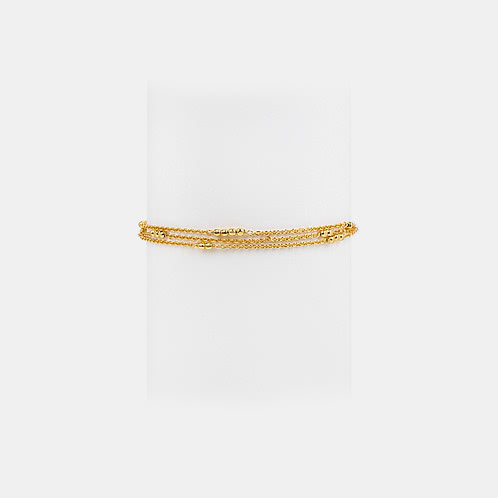 Unforgettable Moments Bracelet Crafted in Gold Plated 925 Silver
