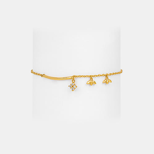  Touch of Magic Bracelet in Gold Plated 925 Silver