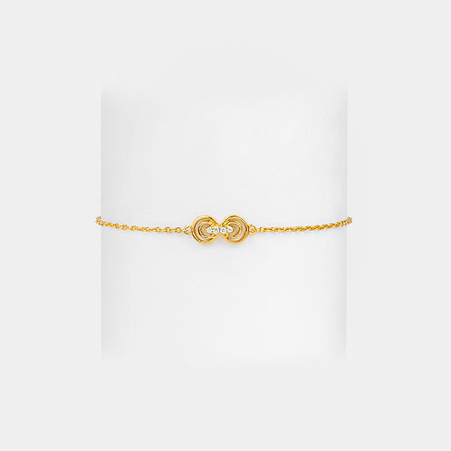 Whisper of Sweetness Bracelet in Gold Plated 925 Silver