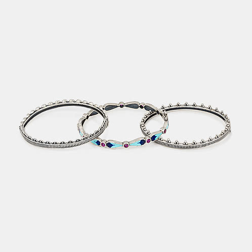 Navras Bangles in 925 Silver