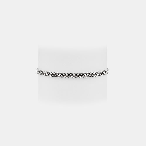 Momentum 8 Inches Men's Bracelet in 925 Silver