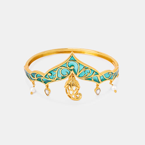 Dil Shagna Da Bracelet In Gold Plated 925 Silver