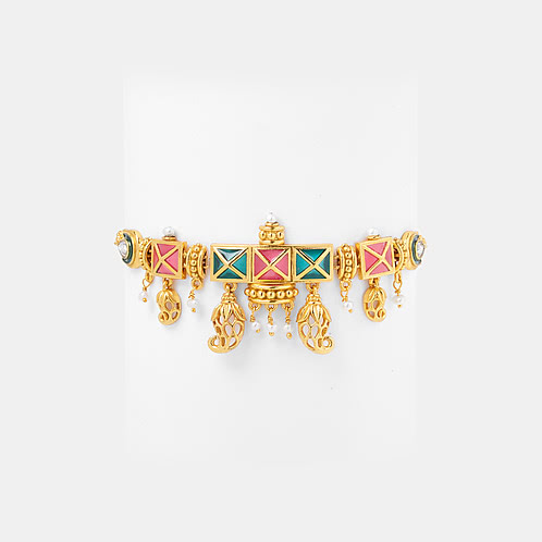 Tareefan Bracelet In Gold Plated 925 Silver
