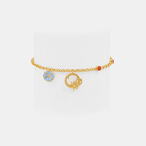 Scorpio 925 Gold Plated Silver Bracelet