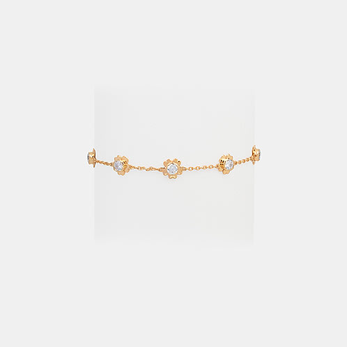 Flare Bracelet in 925 Silver