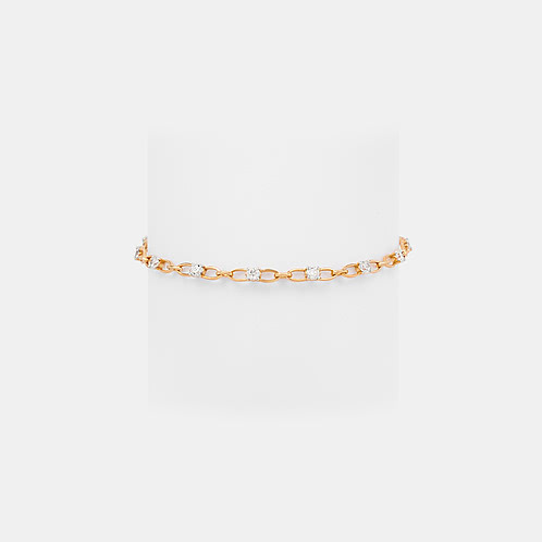 Be Mine Bracelet Crafted in Gold Plated 925 Silver