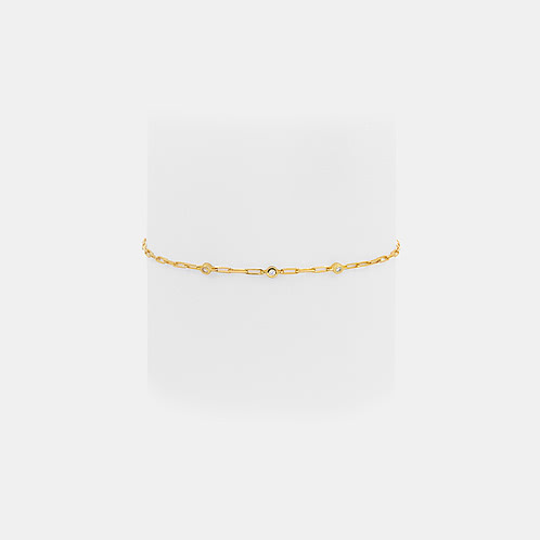 Pearl Drop Bracelet In Gold-Plated 925 Silver