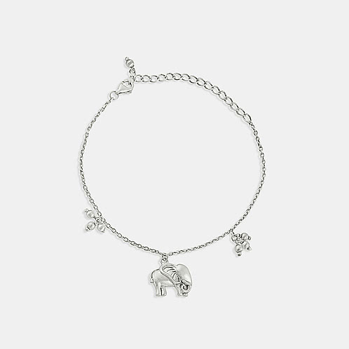 The Compassionate Elephant Bracelet Crafted in 925 Silver