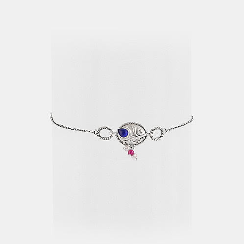 Feeling Hasini Oxidised Bracelet in 925 Silver