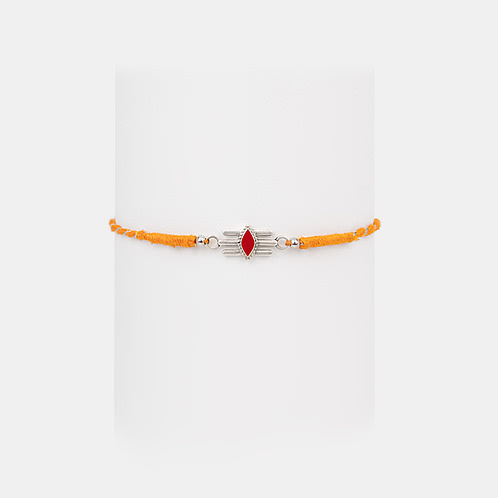 Trinetra 925 Silver Rakhi