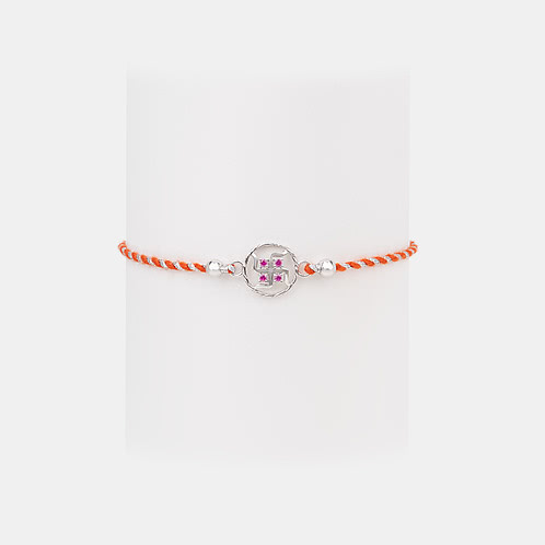 Swastik 925 Silver Rakhi